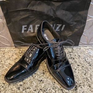 Men’s tuxedo/dress shoes. Black Patton